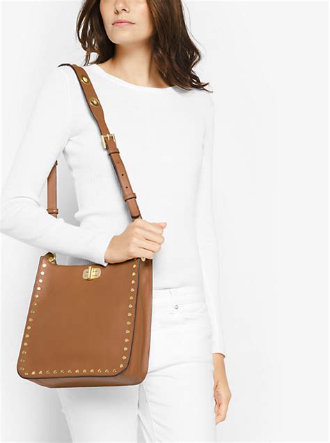 michael kors sullivan medium leather messenger|Sullivan Medium Leather Messenger .